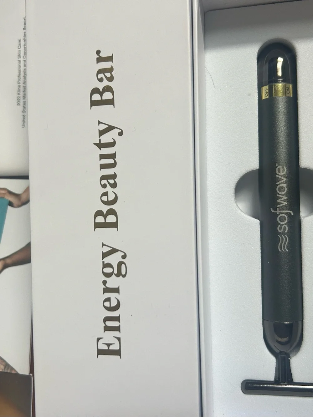 Energy Beauty Bar - Black Facial T-Bar Massager